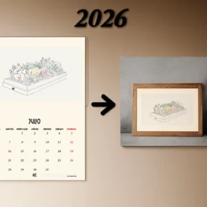 CAMINO · Calendario ilustrado 2026